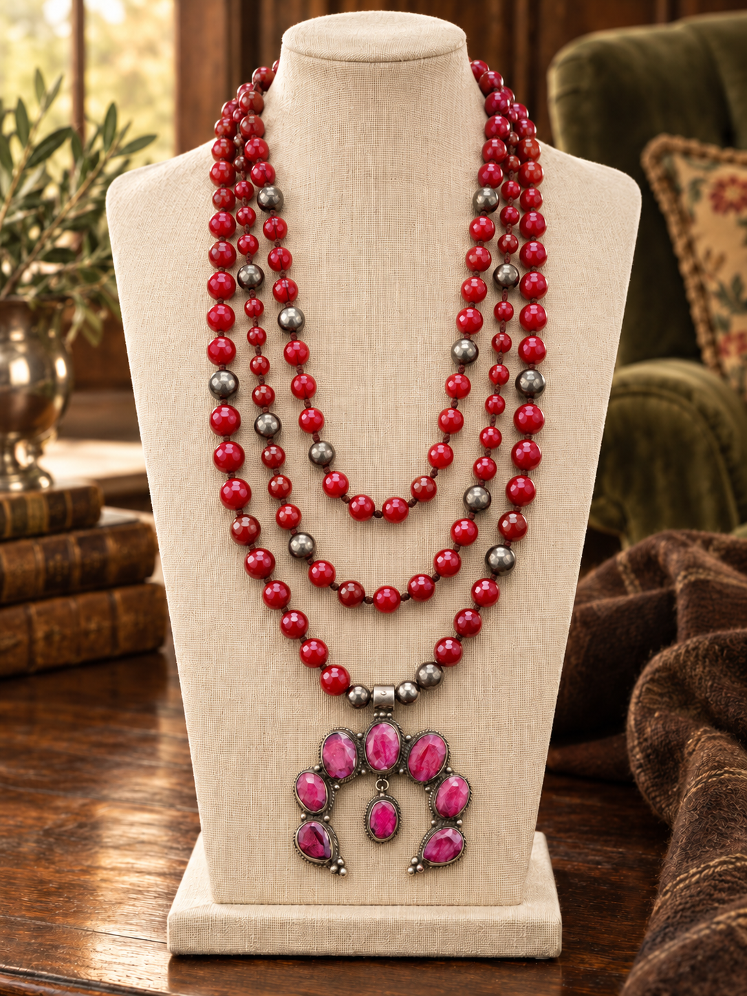Ruby Red Blossom
