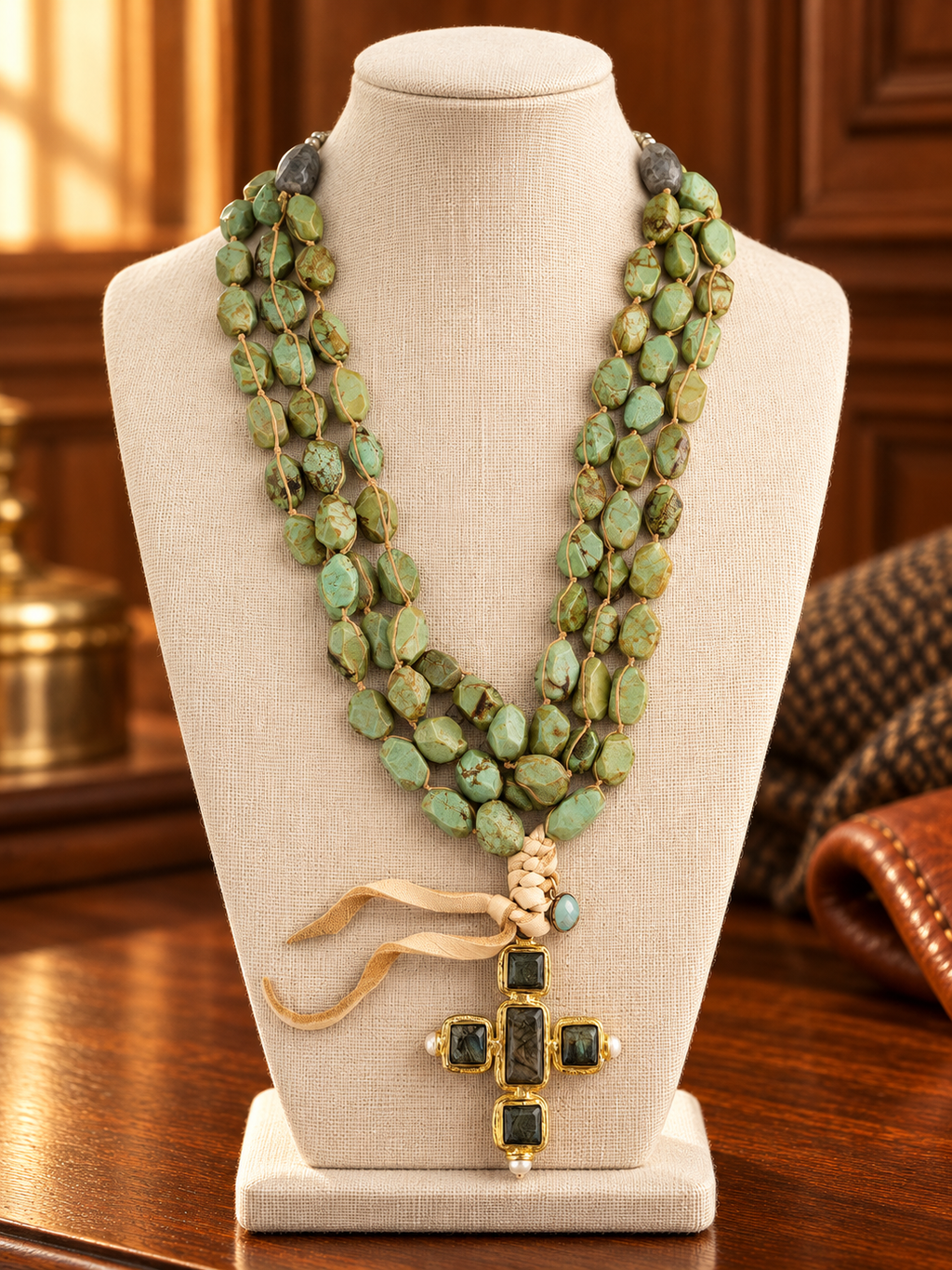 Sage Collection Turquoise Necklace