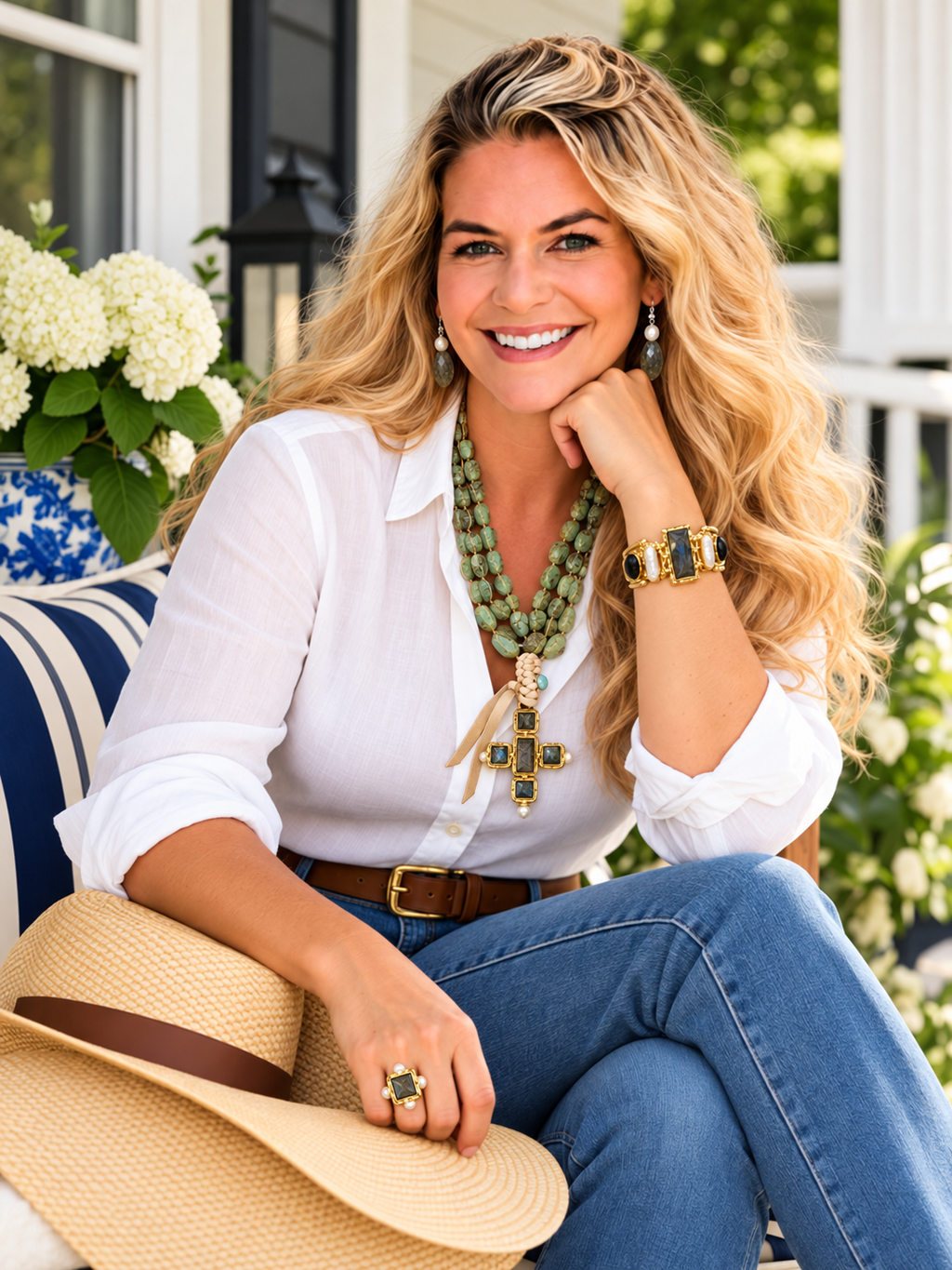Sage Collection Turquoise Necklace